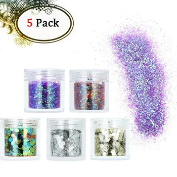 5 pcs/Set Luster Glitter Brand Crystal Eyeshadow Powder Pigment Metallic Shiny Holographic Eye Toppers Single Eye Shadow Makeup
5 pcs/Set Luster Glitter Brand Crystal Eyeshadow Powder Pigment Metallic Shiny Holographic Eye Toppers Single Eye Shadow Makeup