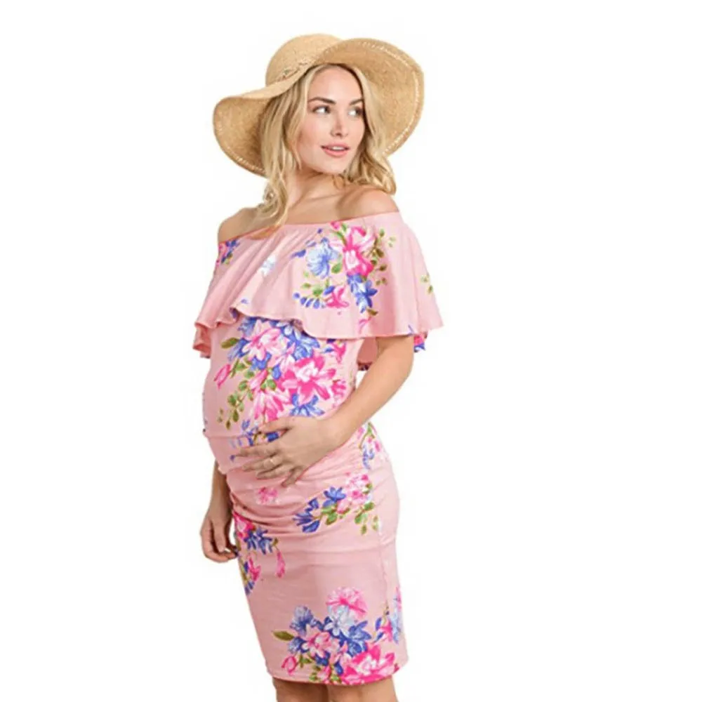 Women's Pregnant Print Dress Clothes Maternity Floral Wrap Long Sundress dress pregnant photography summer maternity dress new
Women's Pregnant Print Dress Clothes Maternity Floral Wrap Long Sundress dress pregnant photography summer maternity dress new