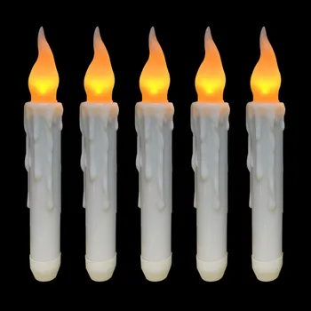 6 PCS LED Cancel Light Home Party Decoration Night Light Battery Operated Flameless LED Taper Candles Lights Desktop Lamps
6 PCS LED Cancel Light Home Party Decoration Night Light Battery Operated Flameless LED Taper Candles Lights Desktop Lamps