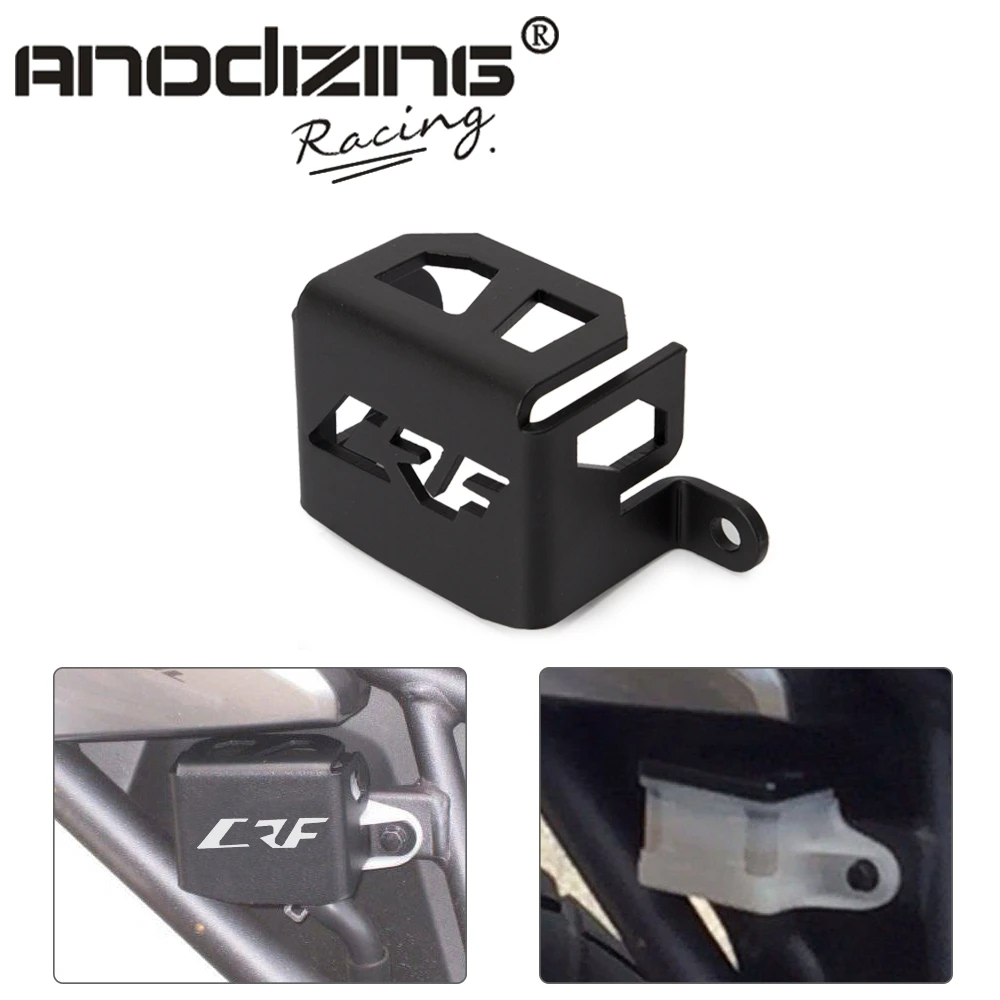 Motorcycle CNC Aluminum Rear Brake Reservoir Guard Protective Cover For HONDA CRF1000L Africa Twin CRF 1000L 2016 2017
Motorcycle CNC Aluminum Rear Brake Reservoir Guard Protective Cover For HONDA CRF1000L Africa Twin CRF 1000L 2016 2017