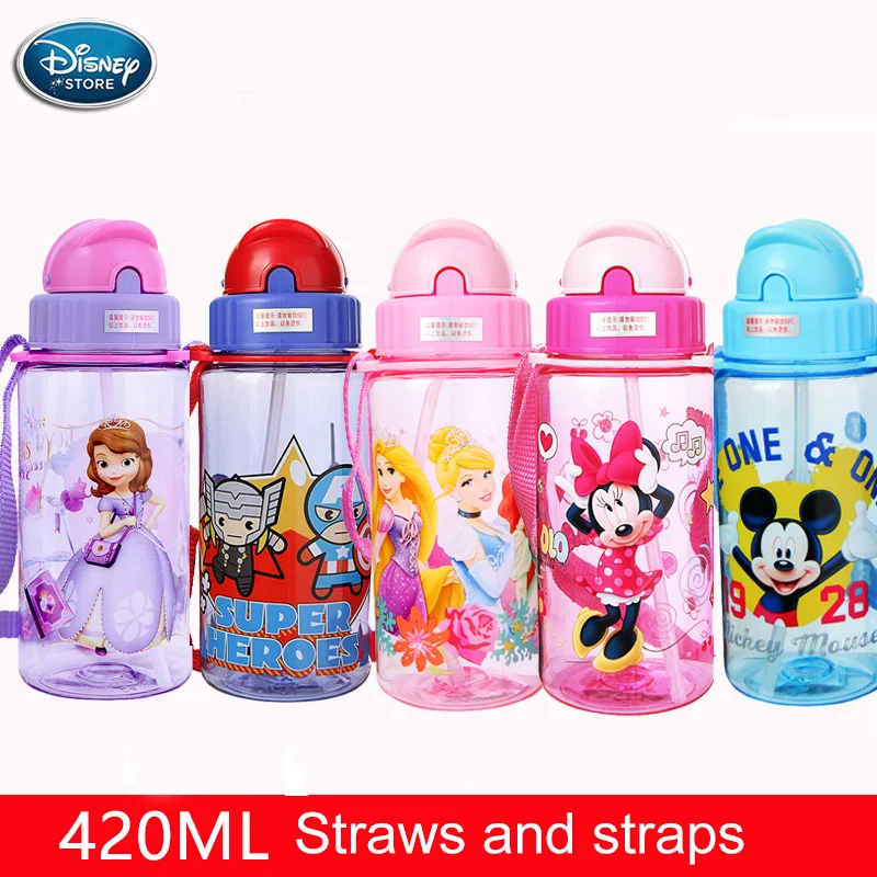 Disney 420ML Baby Portable Feeding Bottle Mickey Kids Children's Plastic Feeding Cup With Straw Leak Proof Durable Water Bottles
Disney 420ML Baby Portable Feeding Bottle Mickey Kids Children's Plastic Feeding Cup With Straw Leak Proof Durable Water Bottles