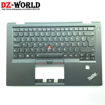 New TUF Palmrest Upper Case With Turkish-F Backlit Keyboard for Thinkpad X1 Carbon 4th Backlight Teclado C Cover 01AV190 01AV229
New TUF Palmrest Upper Case With Turkish-F Backlit Keyboard for Thinkpad X1 Carbon 4th Backlight Teclado C Cover 01AV190 01AV229