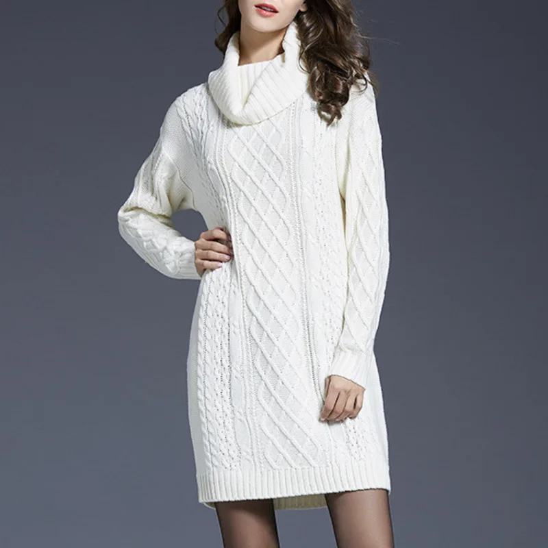 LANMREM 2019 Autumn And Winter New Casual Fashion Temperament Women Loose Plus Solid Color High Collar Long Knit Dress TC602
LANMREM 2019 Autumn And Winter New Casual Fashion Temperament Women Loose Plus Solid Color High Collar Long Knit Dress TC602