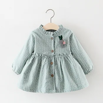 2019 Kids girls new good winter dress clothing Baby Girls cute long sleeve warm velvet print dress 1-3 years !
2019 Kids girls new good winter dress clothing Baby Girls cute long sleeve warm velvet print dress 1-3 years !