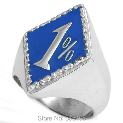 Wholesale Blue 1% One Percent Ring Motorcycles Biker Ring Stainless Steel Jewelry Blue Motor Biker Men Ring SWR0184A
Wholesale Blue 1% One Percent Ring Motorcycles Biker Ring Stainless Steel Jewelry Blue Motor Biker Men Ring SWR0184A