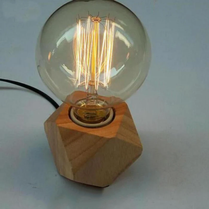 Modern Table Lamp Wooden Desk Lamp Diamond Bedside Retro Lamp For Home/Bedroom/Living Room Decor EU-Plug Wooden Base
Modern Table Lamp Wooden Desk Lamp Diamond Bedside Retro Lamp For Home/Bedroom/Living Room Decor EU-Plug Wooden Base