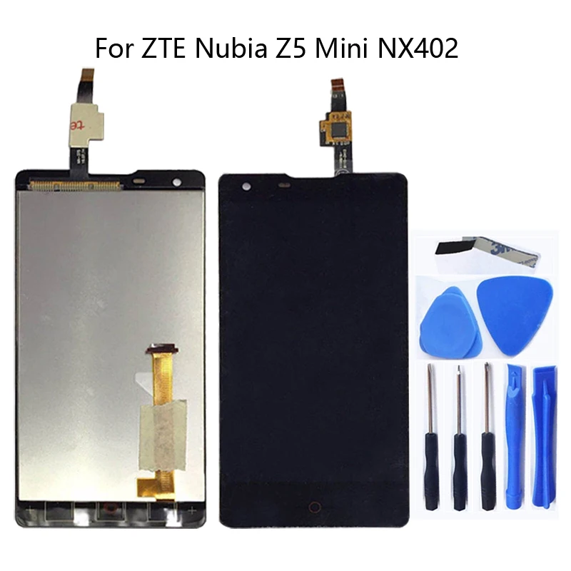 4.7" for zte nubia Z5 mini NX402 NX402J LCD monitor display + touch replacement processor for zte Z5 mini monitor accessories
4.7" for zte nubia Z5 mini NX402 NX402J LCD monitor display + touch replacement processor for zte Z5 mini monitor accessories