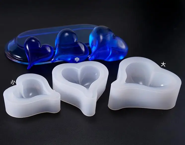 Love Heart Silicone Mold 3D Heart Aroma Gypsum Plaster Silicone Mould For Car Decoration DIY Candle Resin Molds
Love Heart Silicone Mold 3D Heart Aroma Gypsum Plaster Silicone Mould For Car Decoration DIY Candle Resin Molds