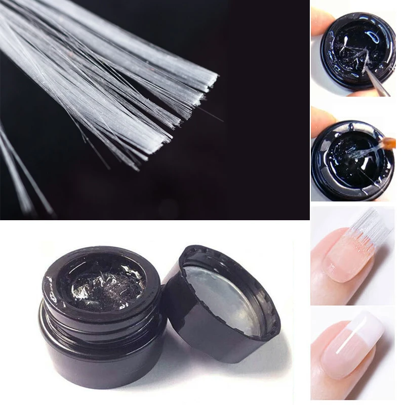 10pcs Silk Fiberglass Nail Art Acrylic Tips Extension Fibernails + 5ml Fiber Base Coat Soak Off UV Gel Glass Glossy Manicure
10pcs Silk Fiberglass Nail Art Acrylic Tips Extension Fibernails + 5ml Fiber Base Coat Soak Off UV Gel Glass Glossy Manicure