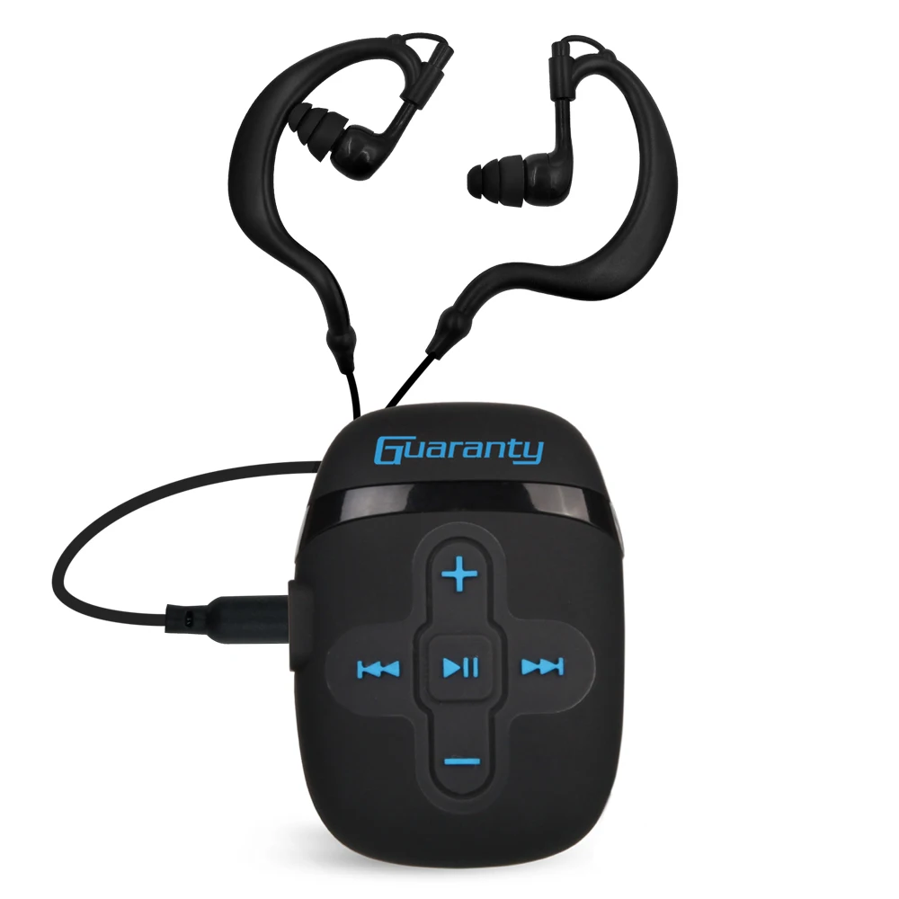 IPX8 Waterproof MP3 Player 8GB Music Player with Headphones Clip Design for Swimming Running Diving Black
IPX8 Waterproof MP3 Player 8GB Music Player with Headphones Clip Design for Swimming Running Diving Black