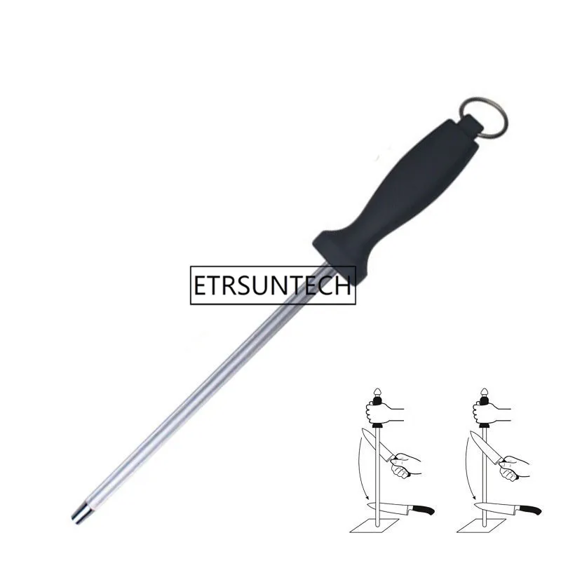31cm High-carbon Steel Knife Sharpener Sharpening Stick Whetstone Rod Home Knife Grinder Kitchen Tool 50pcs
31cm High-carbon Steel Knife Sharpener Sharpening Stick Whetstone Rod Home Knife Grinder Kitchen Tool 50pcs