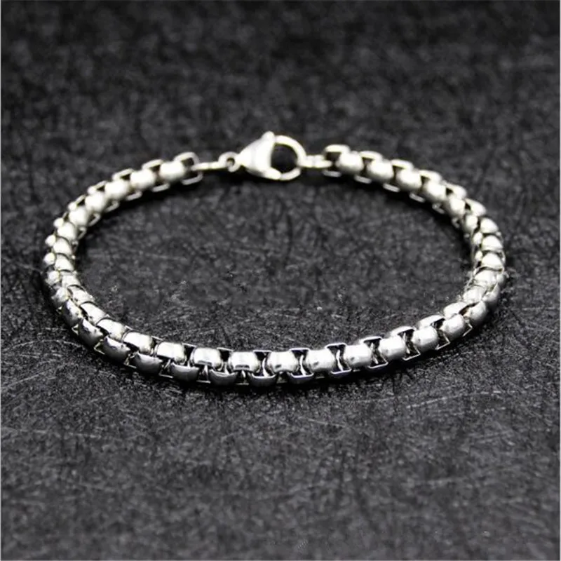 Low price wholesale 316L stainless steel 4MM 6MM 21CM chain bracelet & Bangles fashion men's party jewelry drop shipping
Low price wholesale 316L stainless steel 4MM 6MM 21CM chain bracelet & Bangles fashion men's party jewelry drop shipping
