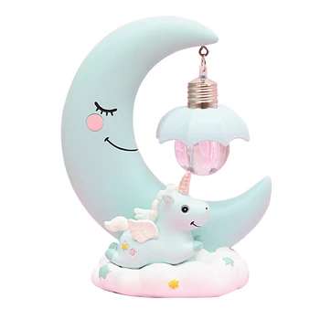Creative Cartoon Resin Moon Unicorn Table Lamp Ornamments Bedside Lamp Night Light Crafts Home Bedroom Decoration Student Gifts
Creative Cartoon Resin Moon Unicorn Table Lamp Ornamments Bedside Lamp Night Light Crafts Home Bedroom Decoration Student Gifts