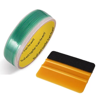 FOSHIO 500cm Car Styling Design Line Knifeless Tape+Gold Squeegee Vinyl Sticker Cut Tape Carbon Wallpaper Car DIY Accessories
FOSHIO 500cm Car Styling Design Line Knifeless Tape+Gold Squeegee Vinyl Sticker Cut Tape Carbon Wallpaper Car DIY Accessories