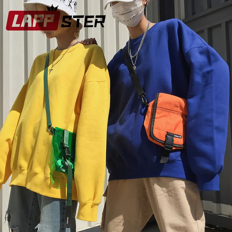 LAPPSTER Весенняя однотонная желтая Толстовка Mnes 2020 Мужская Harajuku Kpop Толстовка Японская уличная одежда разноцветная Толстовка в стиле хип-хоп
LAPPSTER Весенняя однотонная желтая Толстовка Mnes 2020 Мужская Harajuku Kpop Толстовка Японская уличная одежда разноцветная Толстовка в стиле хип-хоп
