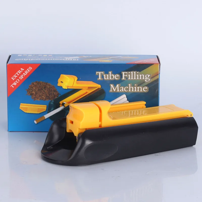 Manual Single Tube Filling Machine Protable Tobacco Cigarette Making Rolling Machine with Cigarettes Case for Smoking
Manual Single Tube Filling Machine Protable Tobacco Cigarette Making Rolling Machine with Cigarettes Case for Smoking