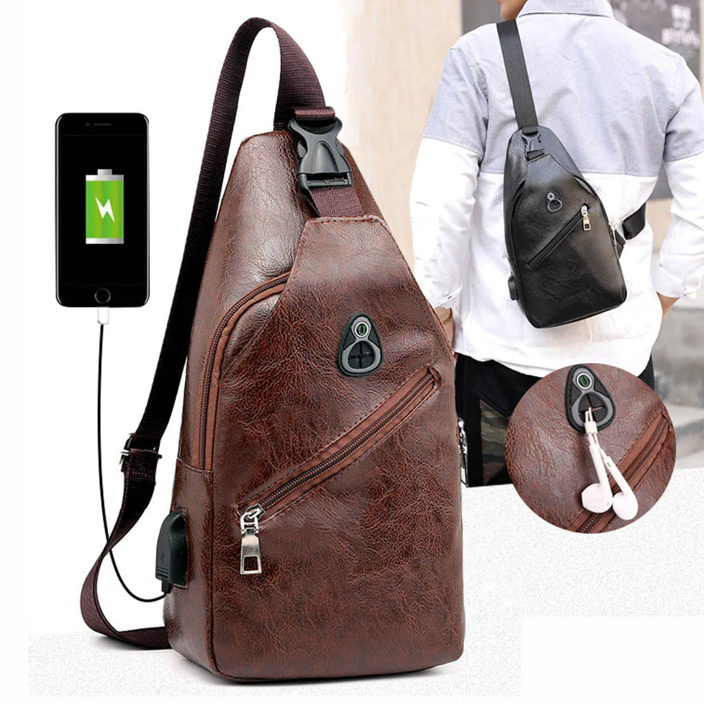 Men Outdoor Leather Students Sport Multi-pocket High capacity Pure Color Crossbody Bag Chest Bag Phone Bag men bag heuptas
Men Outdoor Leather Students Sport Multi-pocket High capacity Pure Color Crossbody Bag Chest Bag Phone Bag men bag heuptas