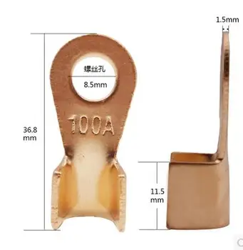 OT-100A 8mm Dia Copper Circular Splice Terminal L6 Wire Naked Connector For 10-25Wire Free Shipping
OT-100A 8mm Dia Copper Circular Splice Terminal L6 Wire Naked Connector For 10-25Wire Free Shipping