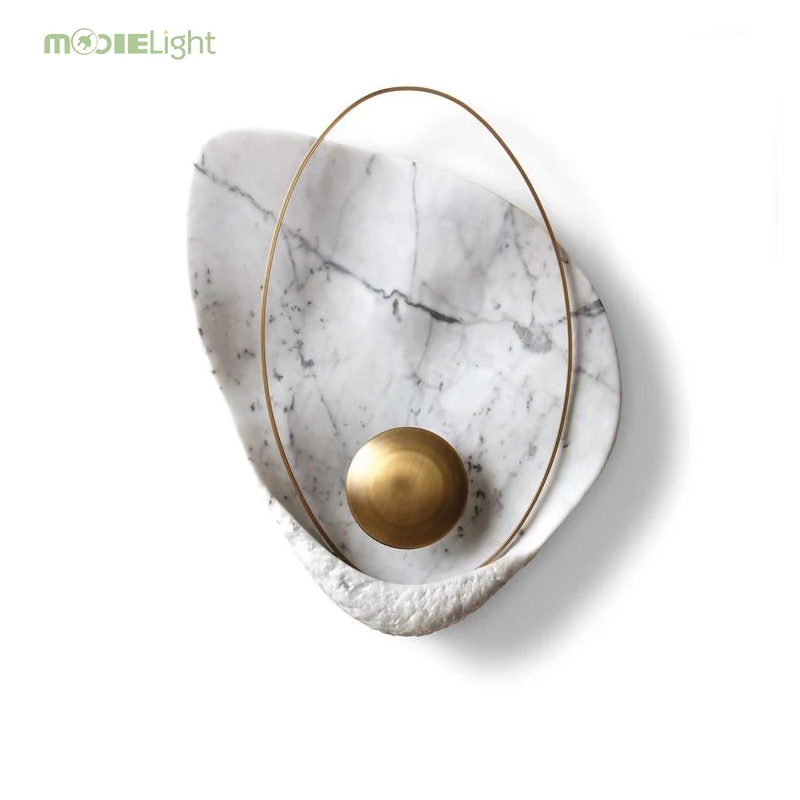 Post-Modern PEARL Marble Golden Wall Bedroom Wall Decoration Creative Bedside Lamp American Minimalist Corridor Small Wall lamp
Post-Modern PEARL Marble Golden Wall Bedroom Wall Decoration Creative Bedside Lamp American Minimalist Corridor Small Wall lamp