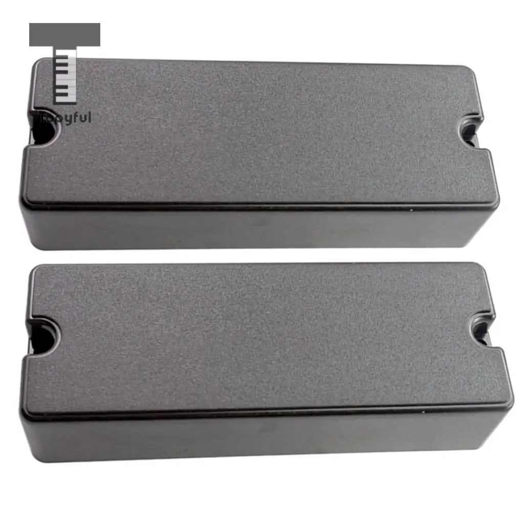 Tooyful Sealed Closed Type Humbucker Pickup Covers for 5 String Electric Bass 2 Hole
Tooyful Sealed Closed Type Humbucker Pickup Covers for 5 String Electric Bass 2 Hole