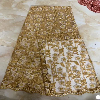 2019 African Cord Lace High Quality French Lace Fabric With Gold African Lace Fabric For Nigerian Wedding Dress
2019 African Cord Lace High Quality French Lace Fabric With Gold African Lace Fabric For Nigerian Wedding Dress