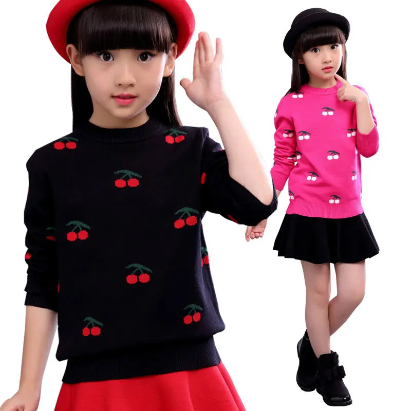 2018 Autumn Winter Cotton Sweater Top Girls Baby Kids pullover Cartoon Sweaters wear Coats Children Clothing 6 8 10 12 years
2018 Autumn Winter Cotton Sweater Top Girls Baby Kids pullover Cartoon Sweaters wear Coats Children Clothing 6 8 10 12 years