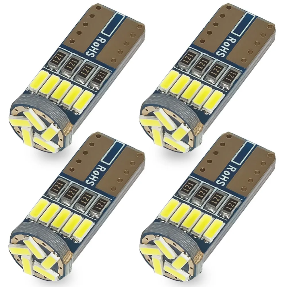 Safego 4X T10 15SMD 4014 W5W 168 194 LED Bulb Wedge For Car Interior Light License Plate Out Door Light Pure White Lamp 6000K
Safego 4X T10 15SMD 4014 W5W 168 194 LED Bulb Wedge For Car Interior Light License Plate Out Door Light Pure White Lamp 6000K