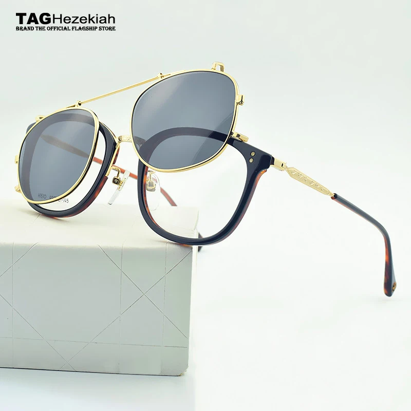 TAG Hezekiah 2018 Men Glasses Frame men Retro fashion Polarized sunglasses clip Women Optical Spectacle Frame myopia eyeglasses
TAG Hezekiah 2018 Men Glasses Frame men Retro fashion Polarized sunglasses clip Women Optical Spectacle Frame myopia eyeglasses