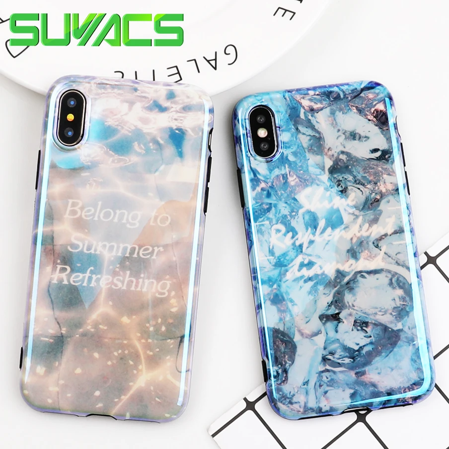 SUYACS Glossy Blu-ray Phone Case For iPhone 6 6S 7 8 Plus X Beautiful Marble Soft IMD Graphic Phone Cases Cover Fundas Bag Coque
SUYACS Glossy Blu-ray Phone Case For iPhone 6 6S 7 8 Plus X Beautiful Marble Soft IMD Graphic Phone Cases Cover Fundas Bag Coque
