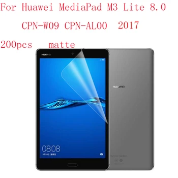 Anti-glare Screen Protector Film for Huawei MediaPad M3 Lite 8.0 2017 explosion-proof membrane without retail packing 200pcs/lot
Anti-glare Screen Protector Film for Huawei MediaPad M3 Lite 8.0 2017 explosion-proof membrane without retail packing 200pcs/lot