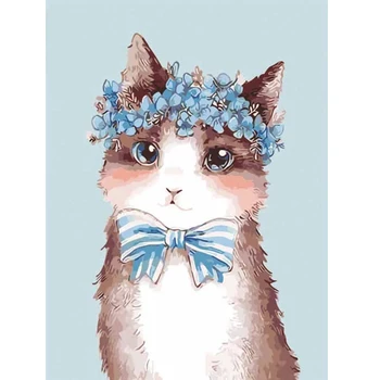 Cute Cat Hand Made Paint High Quality Canvas Beautiful Painting By Numbers Surprise Gift Great Accomplishment
Cute Cat Hand Made Paint High Quality Canvas Beautiful Painting By Numbers Surprise Gift Great Accomplishment
