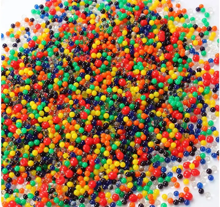 100pcs/setMagic Jelly Ball Mix Crystal Soil Polymer Water Beads Mud Grow Polymer Hydrogel Gel Orbiz Aqua Soil For Festival Decor
100pcs/setMagic Jelly Ball Mix Crystal Soil Polymer Water Beads Mud Grow Polymer Hydrogel Gel Orbiz Aqua Soil For Festival Decor