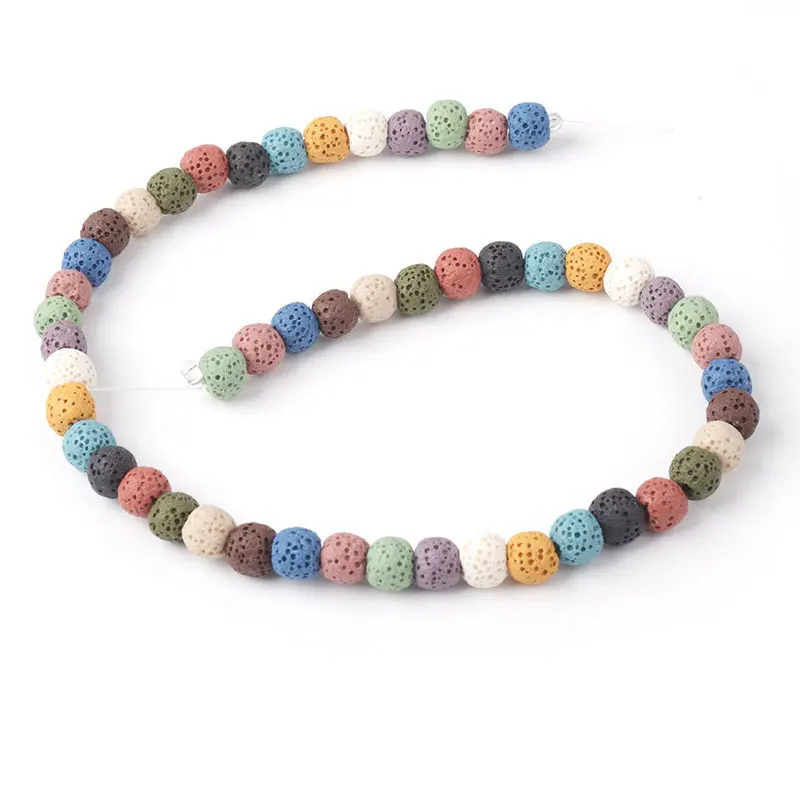 6-16mm Natural Round Mixed Color Lava Rock Stone Beads For Jewelry Making Beads Bracelets 15'' Needlework DIY Beads Trinket
6-16mm Natural Round Mixed Color Lava Rock Stone Beads For Jewelry Making Beads Bracelets 15'' Needlework DIY Beads Trinket