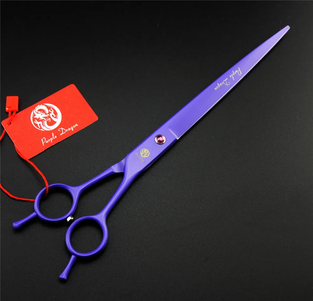 9.0 inch Pet Dog Grooming Scissors Sharp Edge Purple Dragon 9CR High Quality Professional Dog Hair Cutting Shears Straight +Case
9.0 inch Pet Dog Grooming Scissors Sharp Edge Purple Dragon 9CR High Quality Professional Dog Hair Cutting Shears Straight +Case