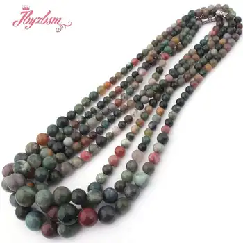 6mm-14mm Round Ball Beads Smooth Graduated Stone Beads For Woman Fashion Style Jewelry Making Necklace 18" Free Shipping
6mm-14mm Round Ball Beads Smooth Graduated Stone Beads For Woman Fashion Style Jewelry Making Necklace 18" Free Shipping
