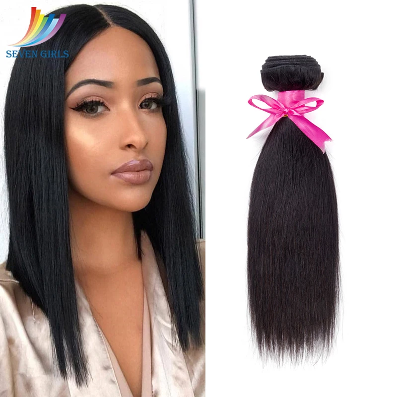 Sevengirls Straight Bundles Malaysian Grade 10A Human Hair Weave Bundles Natural Color Virgin Hair Weaving 10-30 Inch One Piece
Sevengirls Straight Bundles Malaysian Grade 10A Human Hair Weave Bundles Natural Color Virgin Hair Weaving 10-30 Inch One Piece