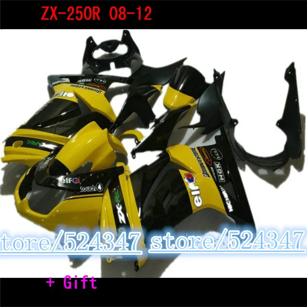 Injection para For Kawasaki 08 09 10 11 12 Ninja 250R ZX250 ZX ZX250R 2008 2009 amarillo negro 2010 2011 2012
Injection para For Kawasaki 08 09 10 11 12 Ninja 250R ZX250 ZX ZX250R 2008 2009 amarillo negro 2010 2011 2012