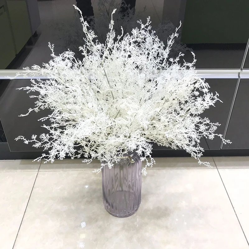 Artificial flowers branch home wedding Christmas tree decorations smoky grass fog flowers
Artificial flowers branch home wedding Christmas tree decorations smoky grass fog flowers
