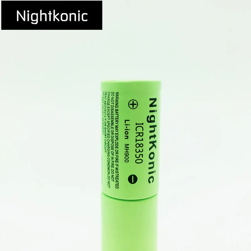 Высокое качество Nightkonic 1 шт./лот ICR 18350 аккумуляторная батарея 900 mAh 3 7 V литий-ионная