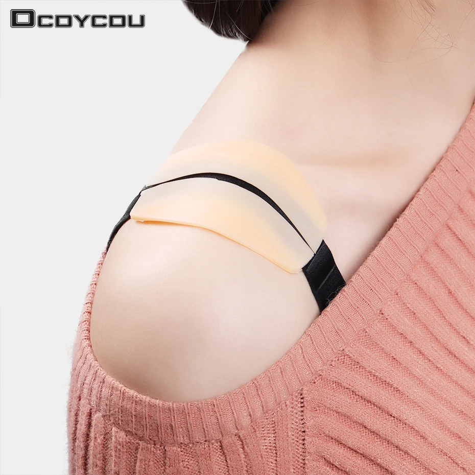 1 Pair Silicone Shoulder Pad Soft Bra Strap Holder Cushions Non Slip Shoulder Strap Pads Holder Bra Relief Pain for Woman
1 Pair Silicone Shoulder Pad Soft Bra Strap Holder Cushions Non Slip Shoulder Strap Pads Holder Bra Relief Pain for Woman