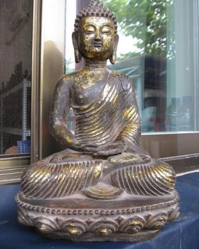 USPS to USA S0836 13"Tibetan Bronze Gild cassock Tathagata longevity Sakyamuni Buddha Statue
USPS to USA S0836 13"Tibetan Bronze Gild cassock Tathagata longevity Sakyamuni Buddha Statue