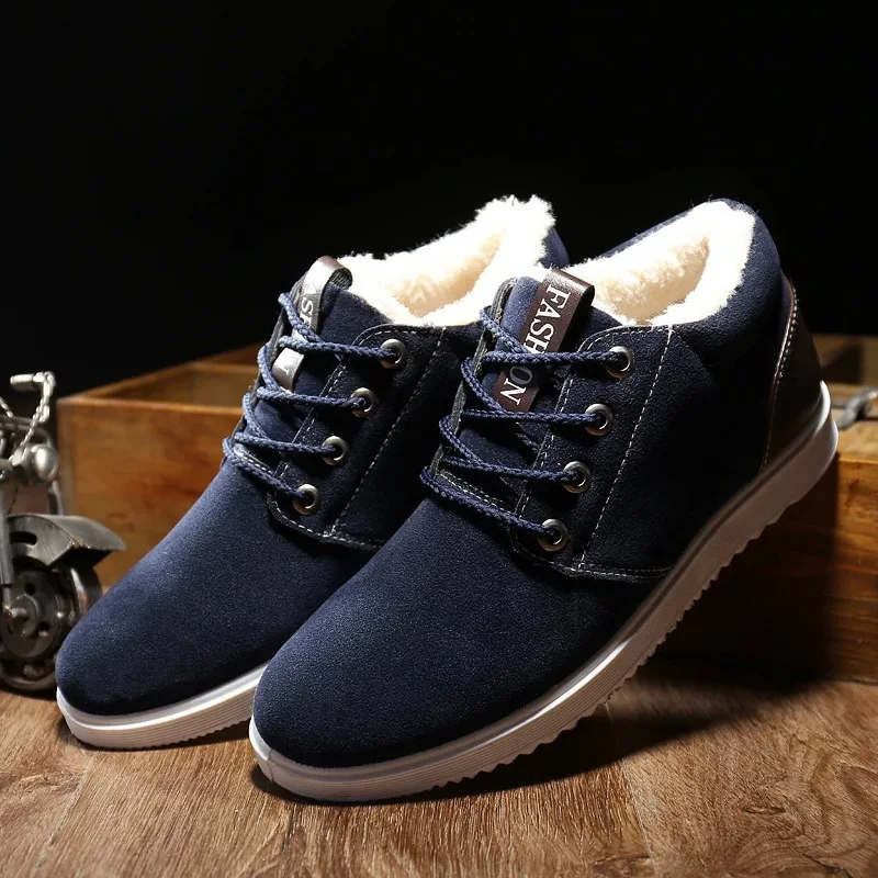 2019 Big Size Winter Shoes Men Male Shoes Ankle Strap Work Boots Breathable Ankle Boots Fashion England Cotton Shoes
2019 Big Size Winter Shoes Men Male Shoes Ankle Strap Work Boots Breathable Ankle Boots Fashion England Cotton Shoes