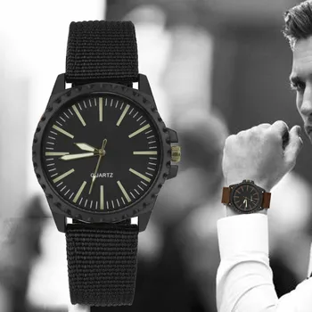 Retro Design Nylon Band Analog Alloy Quartz Wrist Watch Men's watch Wrist Party decoration suit Dress Watch gifts male man boy
Retro Design Nylon Band Analog Alloy Quartz Wrist Watch Men's watch Wrist Party decoration suit Dress Watch gifts male man boy
