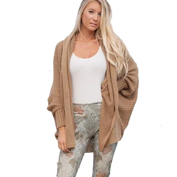 Autumn Winter Knitted Cardigans Coat Women Fashion Long Sleeve Batwing Poncho Sweater Beautiful Womans Crochet Cardigan
Autumn Winter Knitted Cardigans Coat Women Fashion Long Sleeve Batwing Poncho Sweater Beautiful Womans Crochet Cardigan