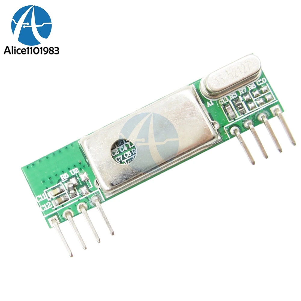RXB6 433Mhz Superheterodyne Wireless Receiver Module 3v 5.5v Low Power RSSI Signal Board For Arduino ARM AVR Oscillator
RXB6 433Mhz Superheterodyne Wireless Receiver Module 3v 5.5v Low Power RSSI Signal Board For Arduino ARM AVR Oscillator