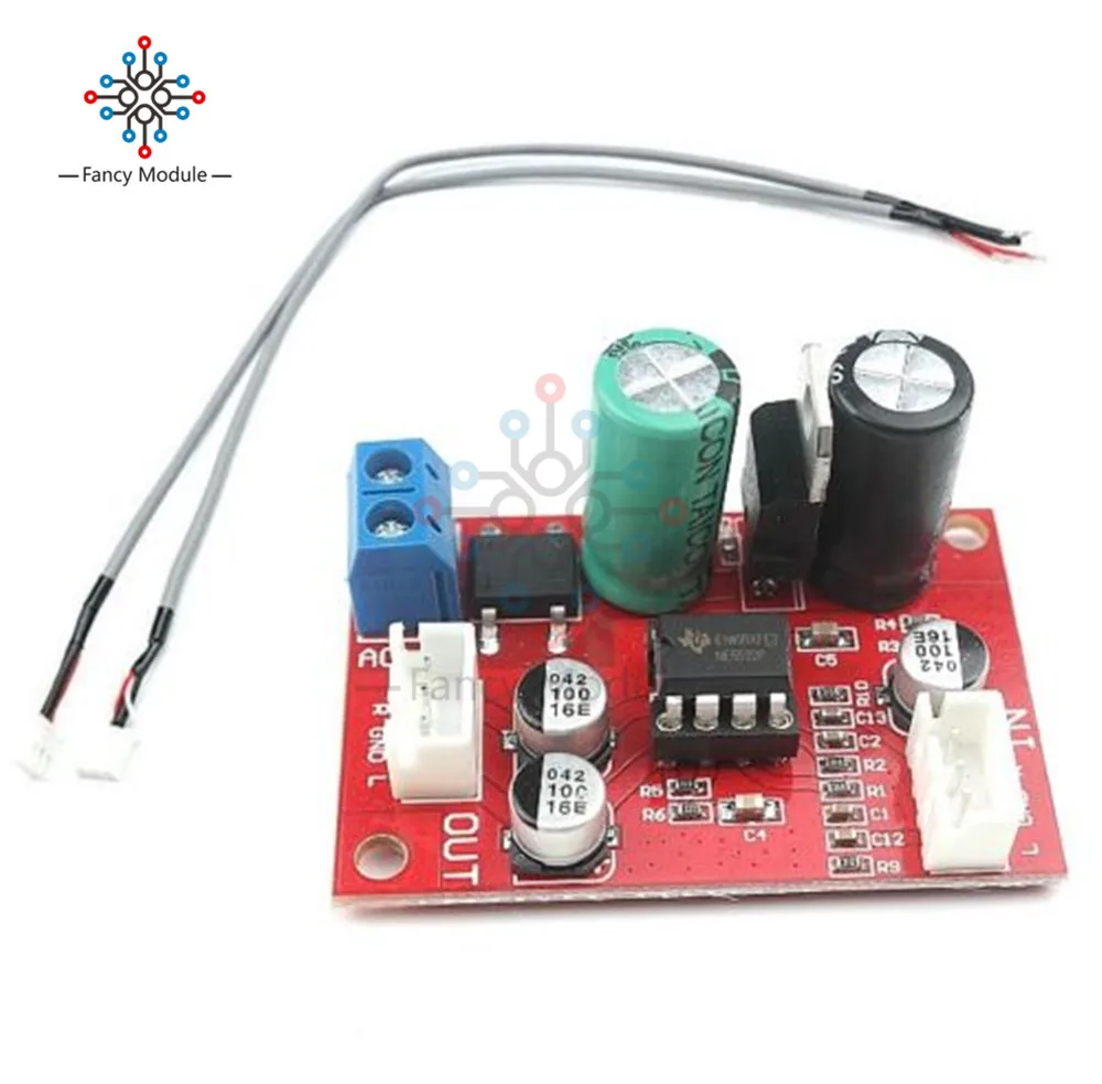 DC9 24V AC8 16V NE5532 Audio OP AMP предусилитель микрофона плата предварительного усилителя DIY|