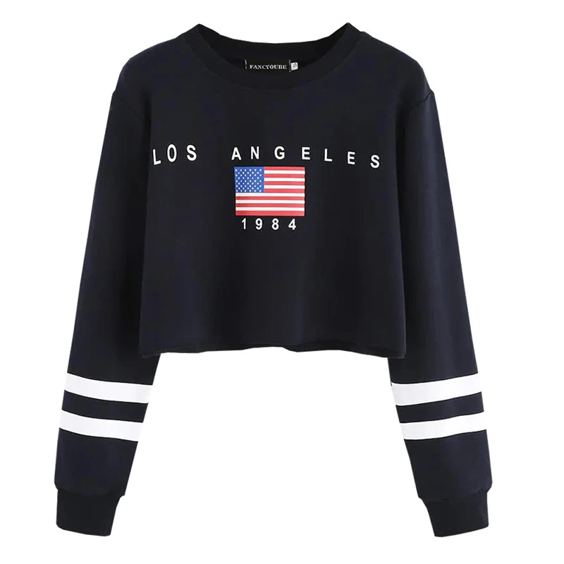 USA Flag Printed Sweat Shirts for Girls Ladies Women Long-sleeved Casual Striped Short Loose Round Neck Pullover Sweat Shirt
USA Flag Printed Sweat Shirts for Girls Ladies Women Long-sleeved Casual Striped Short Loose Round Neck Pullover Sweat Shirt