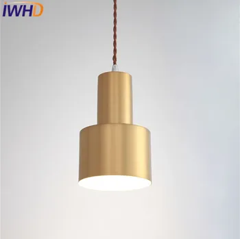 IWHD Nordic Post Modern Pendant Lights Retro Loft LED Pendant Lamp Copper Hanglamp Bar Cafe Home Lighting Suspension Luminaire
IWHD Nordic Post Modern Pendant Lights Retro Loft LED Pendant Lamp Copper Hanglamp Bar Cafe Home Lighting Suspension Luminaire