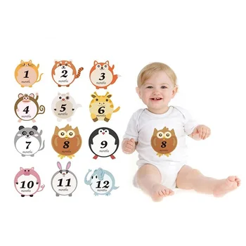 1-12 Months Cute Cartoon Baby Climbing Sticky Bellies Baby Month Stickers for Take Pictures In Different Months Photo props
1-12 Months Cute Cartoon Baby Climbing Sticky Bellies Baby Month Stickers for Take Pictures In Different Months Photo props