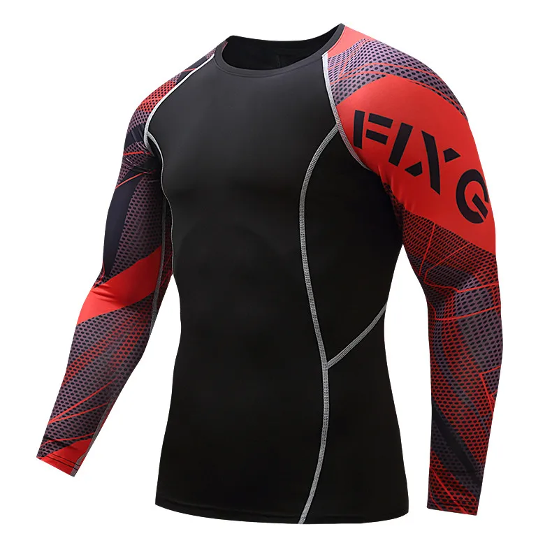 Hot in crime compressed T-shirt fitness tight long-sleeved shirt tight fit to join MMA fitness sportswear
Hot in crime compressed T-shirt fitness tight long-sleeved shirt tight fit to join MMA fitness sportswear